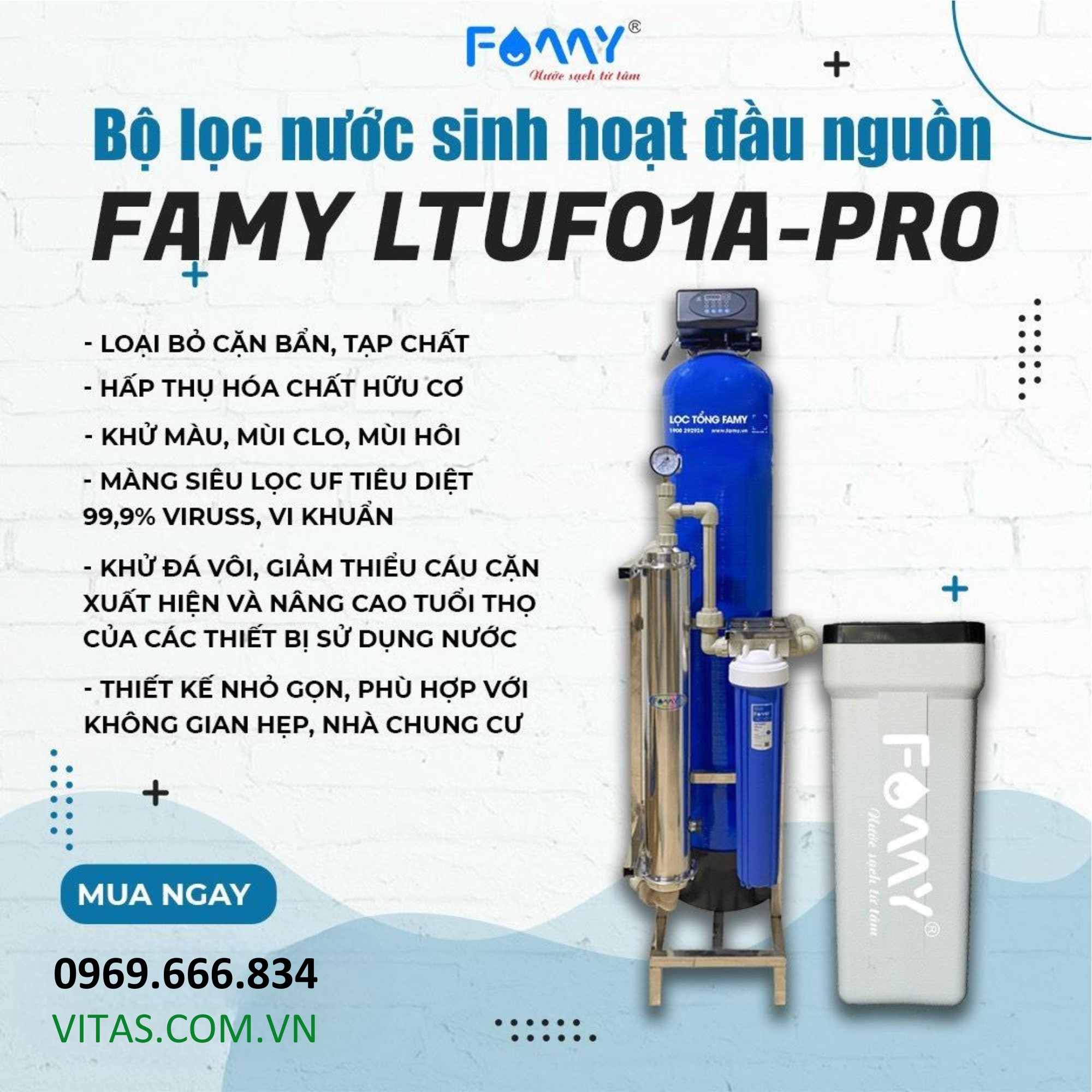 Lọc tổng đầu nguồn Famy LTUF01A