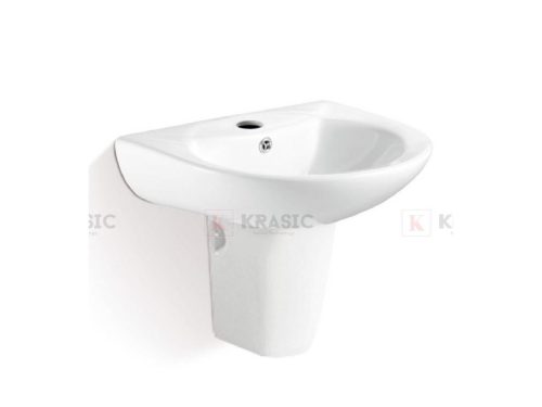 Lavabo treo tường Krasic K-WB02 chân rời