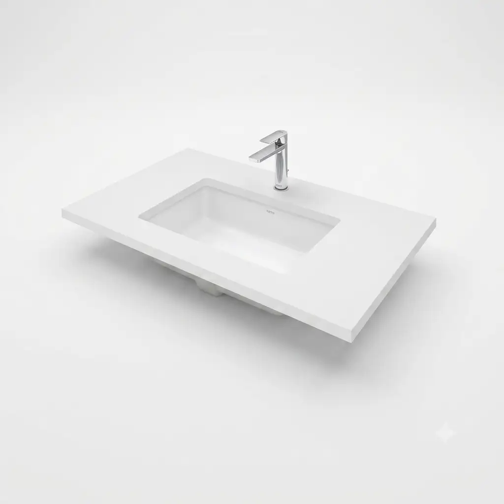 Chậu âm bàn đá TOTO LW1555BA/TL516GV