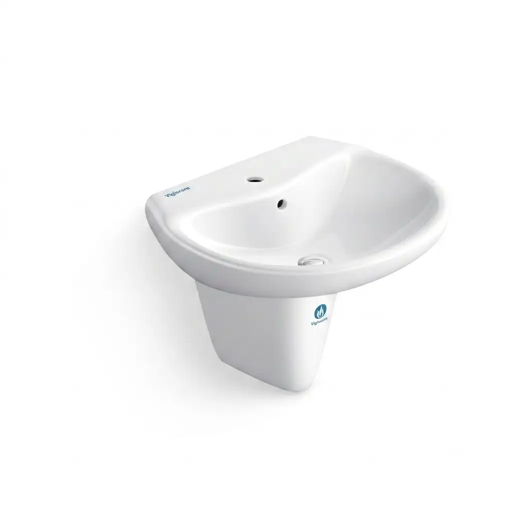 Chậu treo tường chân lửng Viglacera VI5